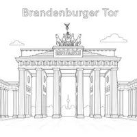 Vorschau - Mal- und Bastelvorlagen - Berlin Ausmalbilder (50 Malvorlagen) - Seite 2