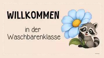 Vorschau - Präsentationen/Tafelbilder - Waschbärenklasse - Tafelbilder (Klassentier) - Seite 2