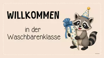 Vorschau - Präsentationen/Tafelbilder - Waschbärenklasse - Tafelbilder (Klassentier) - Seite 3