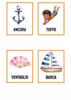 anteprima - Flashcard - LE PAROLE DELL'ESTATE ALFABETO COMPLETO - Pagina di copertina
