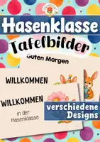 Vorschau - Präsentationen/Tafelbilder - Hasenklasse - Tafelbilder (Klassentier) - Deckblatt