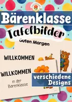 Vorschau - Präsentationen/Tafelbilder - Bärenklasse - Tafelbilder (Klassentier) - Deckblatt