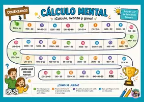 Vista previa - Juegos / Gamificación - CÁLCULO MENTAL-JUEGOS - Portada