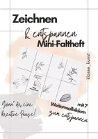 Vorschau - Arbeitsblätter - Kreative Pause Mini-Faltheft Zeichnen und entspannen - Deckblatt