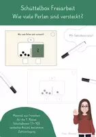Vorschau - Fördermaterial/Inklusion - Schüttelbox Material (verdeckte Seite bestimmen) - Deckblatt