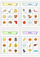 Vorschau - Spiele - Herbst BINGO - Seite 1
