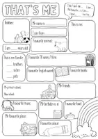 Vorschau - Arbeitsblätter - Steckbriefe - Englisch in der Grundschule / Übergang (All about me) - Seite 2