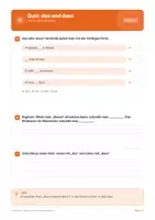 Vorschau - Arbeitsblätter - Quiz: das und dass richtig unterscheiden - Seite 2