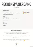 Vorschau - Arbeitsblätter - Rechenspaziergang - Zahlenfolgen (Klasse 2) - Seite 1