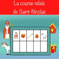 Aperçu - Jeux - La course relais de Saint-Nicolas - Page de couverture
