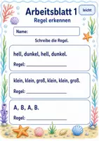 Vorschau - Arbeitsblätter - Muster und Strukturen Klasse 3 | Mathematik Klasse 3 | 6 Arbeitsblätter als PDF - Seite 1