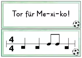 Vorschau - Aufgabenkarten - Fußball-WM Trommelrhythmen - Seite 3