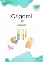 Vorschau - Arbeitsblätter - Origamirätsel - für Kindergarten und Unterstufe - Deckblatt