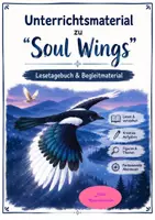 Vorschau - Stundenentwürfe - Unterrichtsmaterial zu „Soul Wings“ – Lesetagebuch & Begleitmaterial - Deckblatt