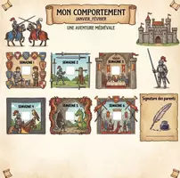 Aperçu - Apprentissages en autonomie - Gestion du comportement - thème périodes historiques - Page 2