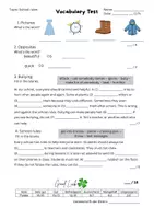 Vorschau - Test - Vocabulary Test - CM6: Dos and Don`ts - Seite 1