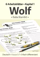 Vorschau - Arbeitsblätter - Arbeitsblätter zu "Wolf" - Saša Stanišić" - Kapitel 1 - Klasse 5/6 - Deckblatt