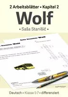 Vorschau - Unterrichtsreihen - Arbeitsblätter zu "Wolf" - Saša Stanišić" - Kapitel 2 - Klasse 5/6 - Deckblatt