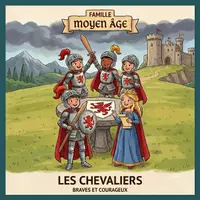 Aperçu - Apprentissages en autonomie - Projet "Voyageurs du Temps" : Cartes Énigmes, Familles Historiques et étiquettes prénoms - Page 2