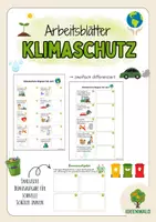 Vorschau - Arbeitsblätter - Arbeitsblätter zu "Klimaschutz" - Deckblatt