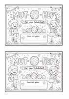 Vorschau - Arbeitsblätter - Mut-Murmel-Heft – Einschulung | Erster Schultag | Gefühle & Selbstvertrauen | 1. Klasse - Seite 3