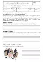 Vorschau - Arbeitsblätter - Demokratieformen Politik Klassenarbeit Klasse 10 Gymnasium - Seite 1