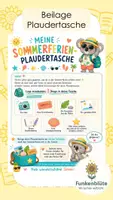 Vorschau - Anderer Materialtyp - Sommerferien-Plaudertasche Koalaklasse - Deckblatt