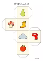 Vorschau - Spiele - Herbst - Wortschatzwürfel - Seite 1
