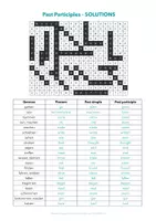 Vorschau - Arbeitsblätter - Word Search: 18 Important Past Participles - Seite 3