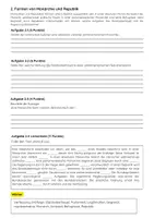 Vorschau - Arbeitsblätter - Staatsformen Politik Klassenarbeit: Monarchie & Republik - Seite 2