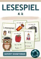 Vorschau - Spiele - Lesespiele Klasse 1 – Großes Materialpaket | Lesen lernen - Seite 1