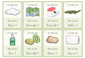 Vorschau - Spiele - Lesespiel K k | passend zu Flex und Flora | Klasse 1 - Seite 3