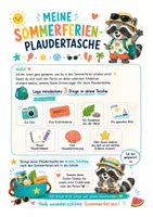 Vorschau - Anderer Materialtyp - Sommerferien - Plaudertasche Waschbärklasse - Seite 1