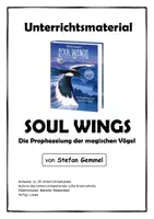Vorschau - Stundenentwürfe - Unterrichtsmaterial zu „Soul Wings“ – Lesetagebuch & Begleitmaterial - Seite 1