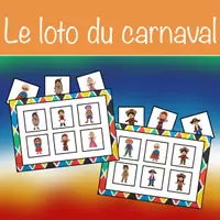 Aperçu - Jeux - Le loto du carnaval - Page de couverture