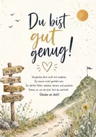 Vorschau - Mal- und Bastelvorlagen - Mutmacherkarten für Zeugnis & Schulalltag – Du bist gut genug - Seite 2