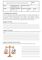 Vorschau - Arbeitsblätter - Feminismus und Frauenrechte Sozialkunde Klassenarbeit - Seite 1
