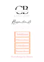 Vorschau - Poster - Klassendienste Orange Rosa - Deckblatt