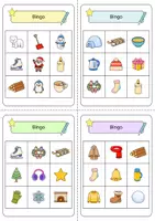 Vorschau - Spiele - Winter BINGO - Seite 1