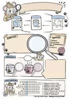 Vorschau - Arbeitsblätter - Materialpaket: Teilchenmodell und Aggregatzustände - Sketchnote/Arbeitsblatt/Poster für das Fach Physik - Seite 3