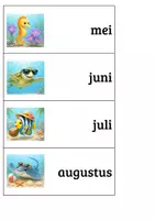 Voorbeeld - Vissen kalender - Voorblad