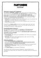 Vorschau - Spiele - Pantomime Sommer Deutschunterricht Klasse 5-10 DaZ - Seite 1