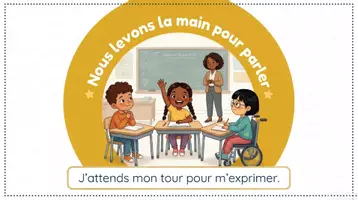 Aperçu - Affichage - Français Rentrée scolaire Affiches sur les règles de classe - Page de couverture