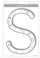 Vorschau - Spiele - Buchstabeneinführung Ss - Arbeitsblätter - Seite 3