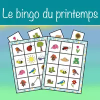 Aperçu - Jeux - Le bingo du printemps - Page de couverture