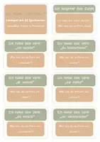 Vorschau - Stationenlernen - Ich habe... Wer hat...? Lesespiel Kettenreaktion Präteritum regelmäßige Verben - Seite 1