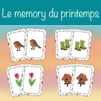 Aperçu - Jeux - Le memory du printemps - Page de couverture