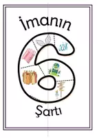 Vorschau - Interaktives Material - İmanin alti şarti - Lapbook TÜRKCE - Seite 2
