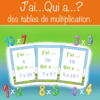 Aperçu - Jeux - J'ai...Qui a...? des tables de multiplications - Page de couverture