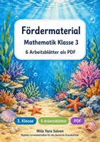 Vorschau - Arbeitsblätter - Fördermaterial Mathematik Klasse 3 | Mathematik Klasse 3 | 6 Arbeitsblätter als PDF - Deckblatt